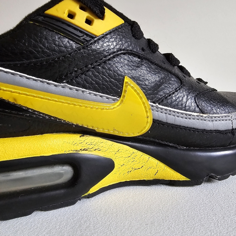 Rare 2008 Nike Air Max Classic Bw Black and Yellow Sneakers 309210-071 Men Sz 9 - Picture 10 of 16